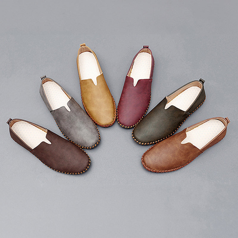 Santorini Leather Loafers - Charles Francis