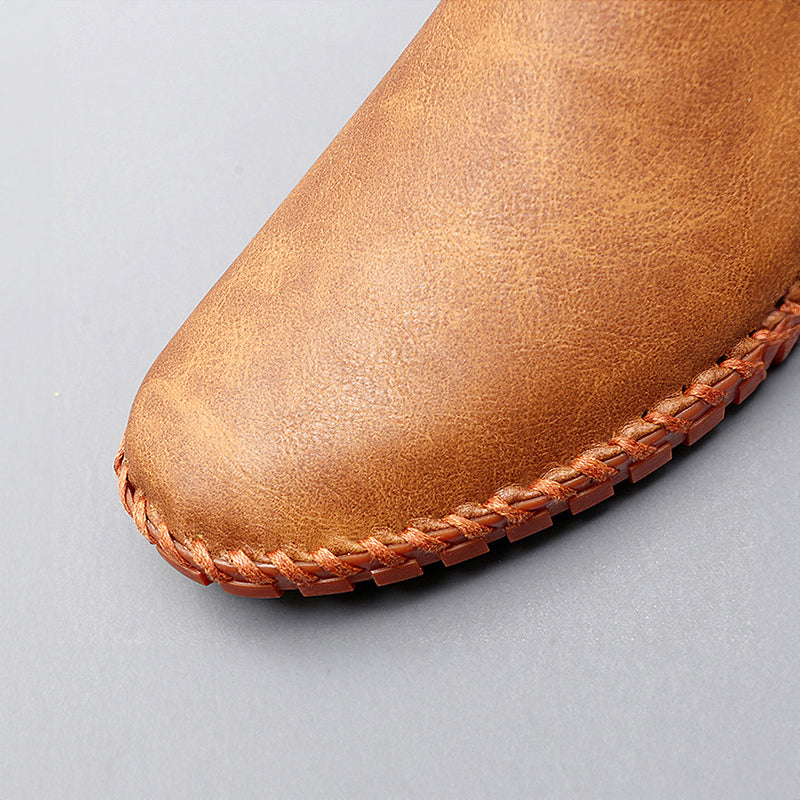 Santorini Leather Loafers - Charles Francis