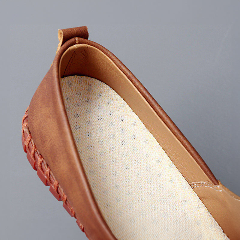 Santorini Leather Loafers - Charles Francis
