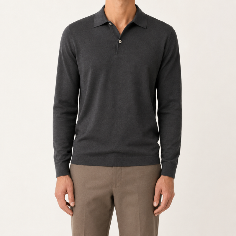 The Fine Knit Polo