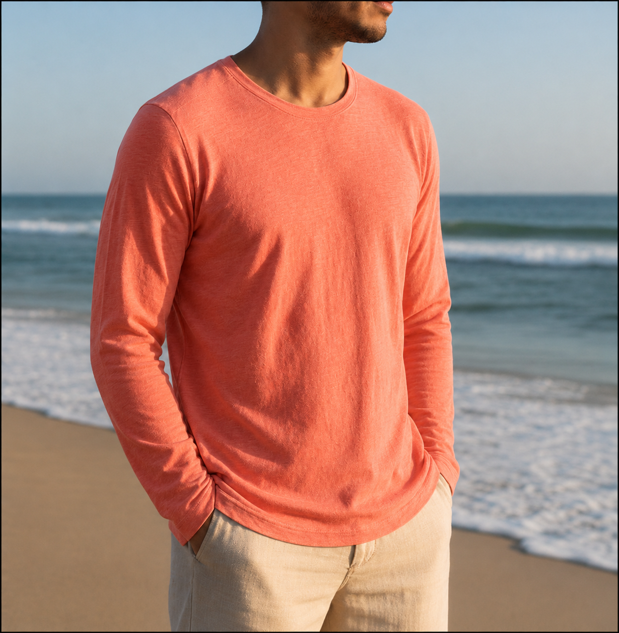 Olhao Vintage Fit Long Sleeve Tee