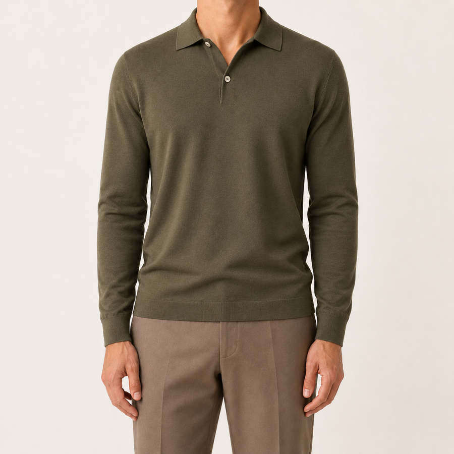 The Fine Knit Polo